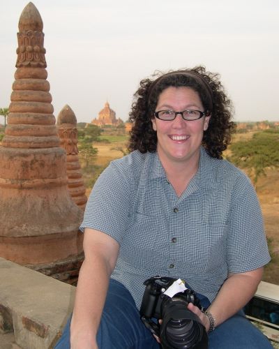 On location in Bagan, Myanmar